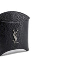 Saint Laurent - Étui Airpods Cassandre - Homme - Black