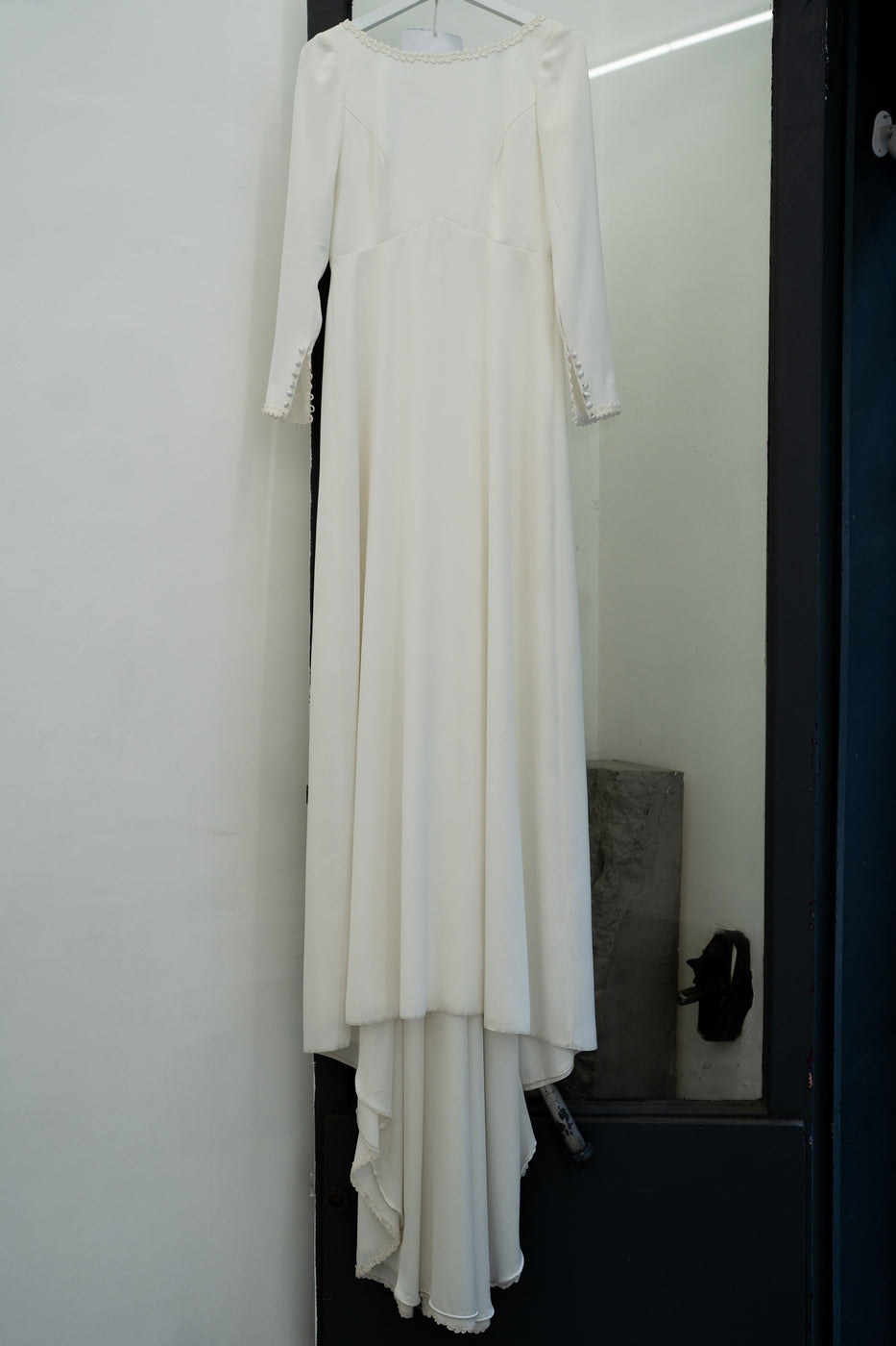 Robe De Mariée Hiver - Blanc Soie