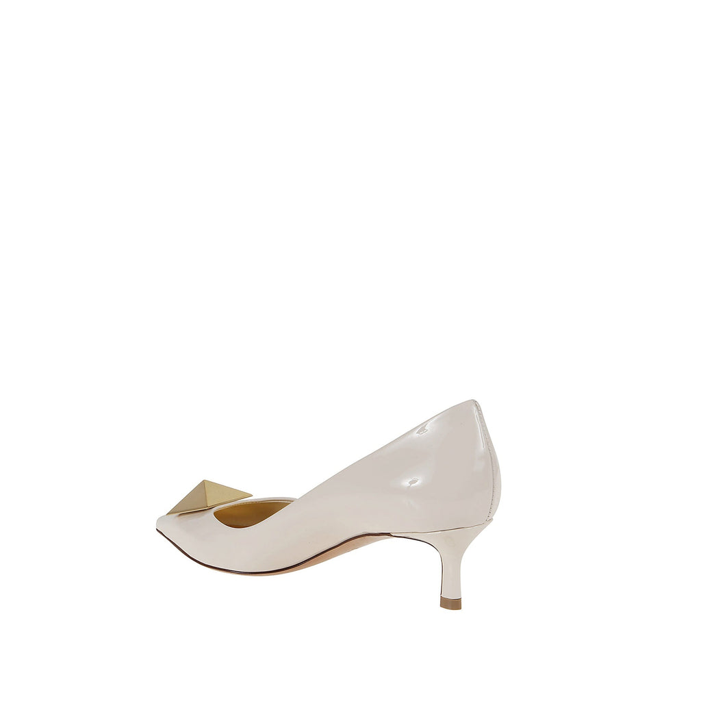 Escarpins Valentino Garavani Maxi Stud - Cream - Femme