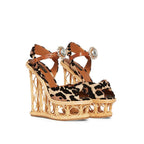 Dolce & Gabbana Wedge Sandals - Beige - Femme