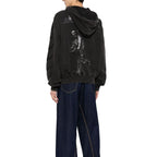 Sweatshirt Off-White St. Matthew Over Cotton Hoodie - Black - Homme