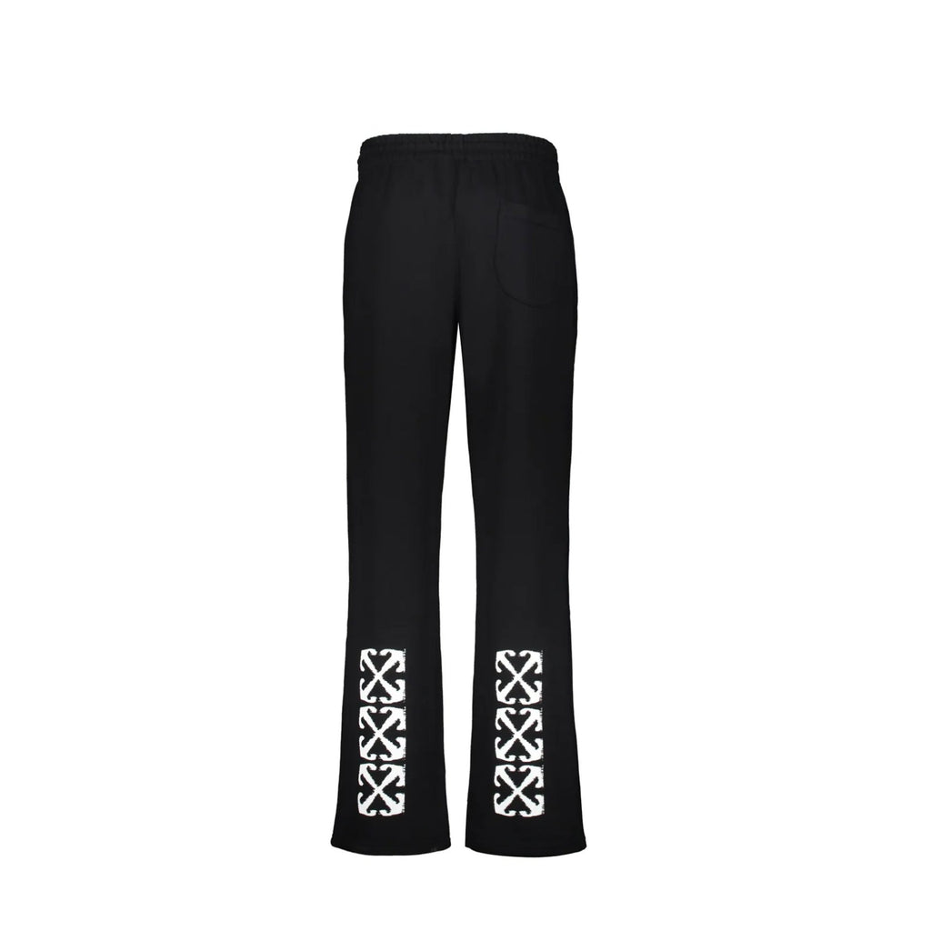 Pantalon Off-White Cotton Track - Black - Homme