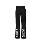 Pantalon Off-White Cotton Track - Black - Homme