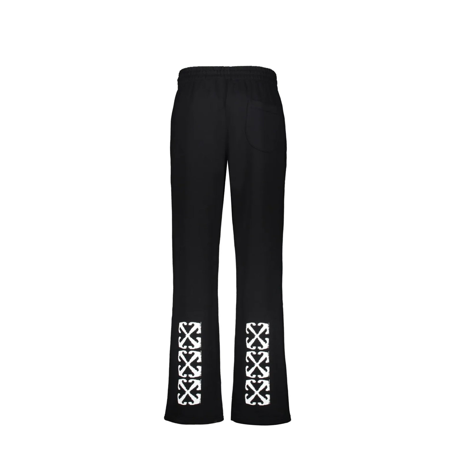 Pantalon Off-White Cotton Track - Black - Homme