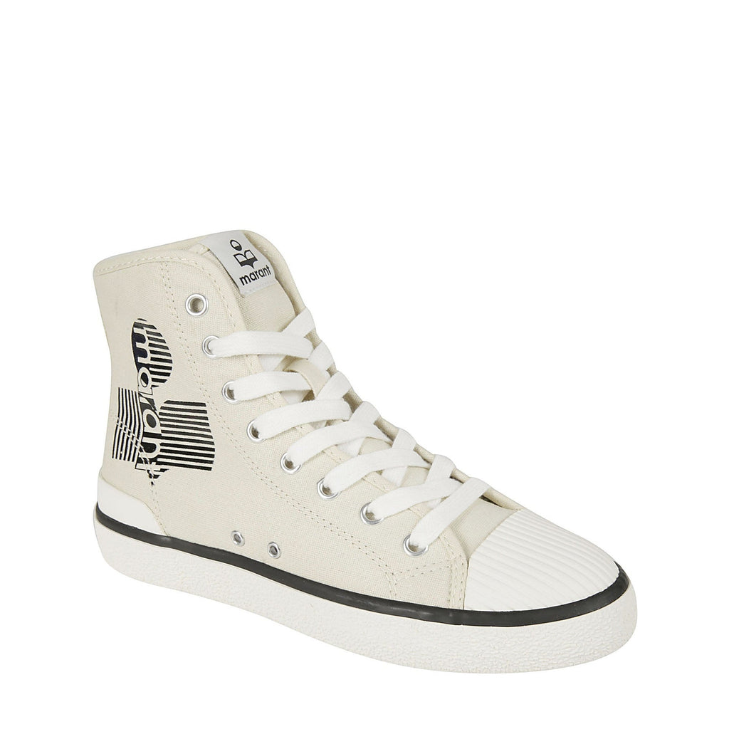 Sneakers - Isabel Marant Logo Canvas - Beige