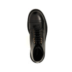 Bottes - Dolce & Gabbana Lace-Up Leather  - Black