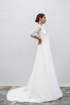 Robe De Mariée Rose - Blanc Soie