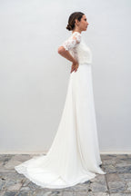 Robe De Mariée Rose - Blanc Soie