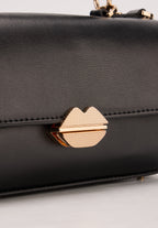Petit Sac With A Kiss - Noir