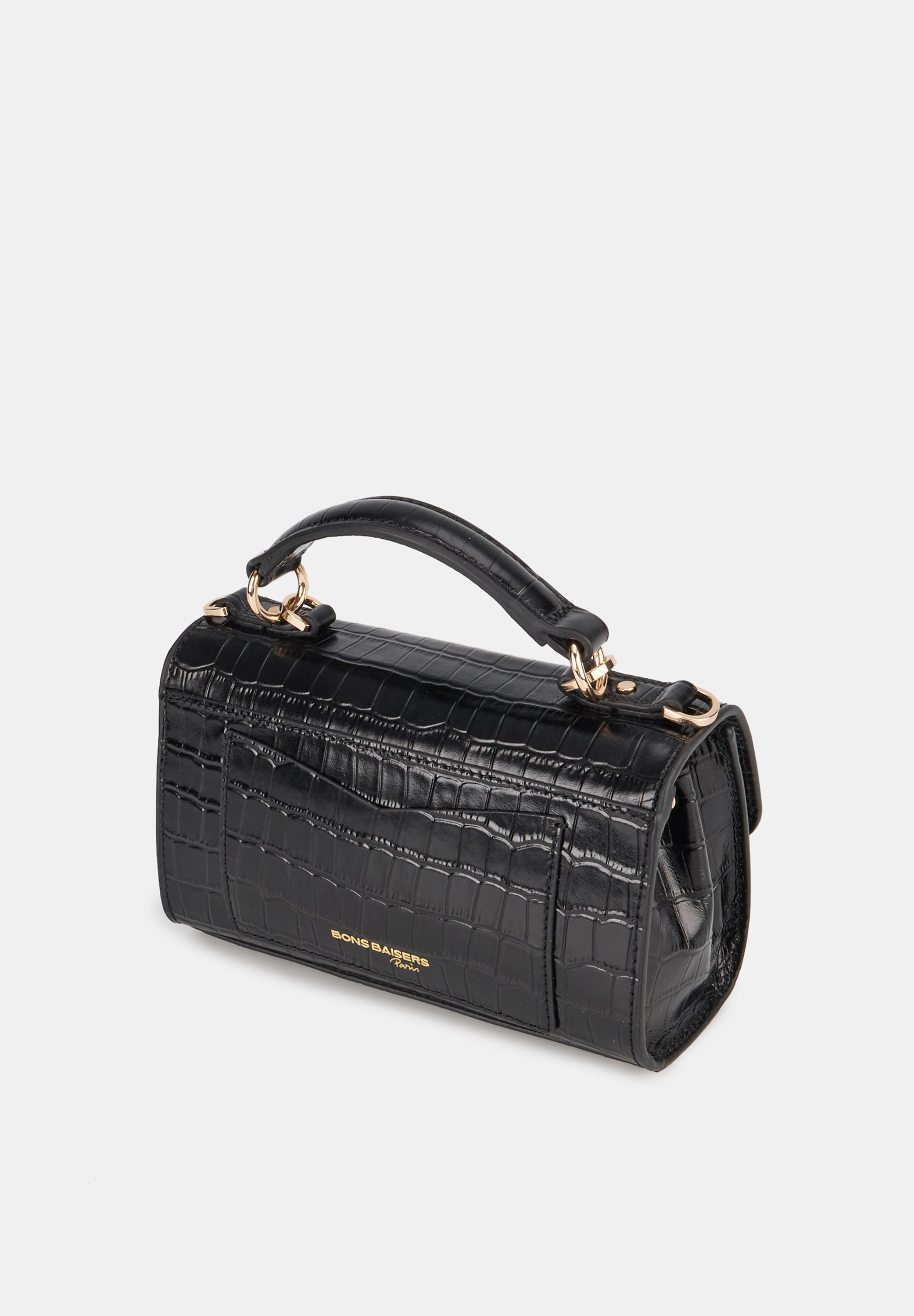 Petit Sac With A Kiss -  Noir
