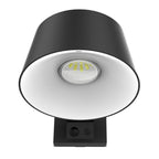 Loopin - Applique Solaire Décorative - Acier - Noir