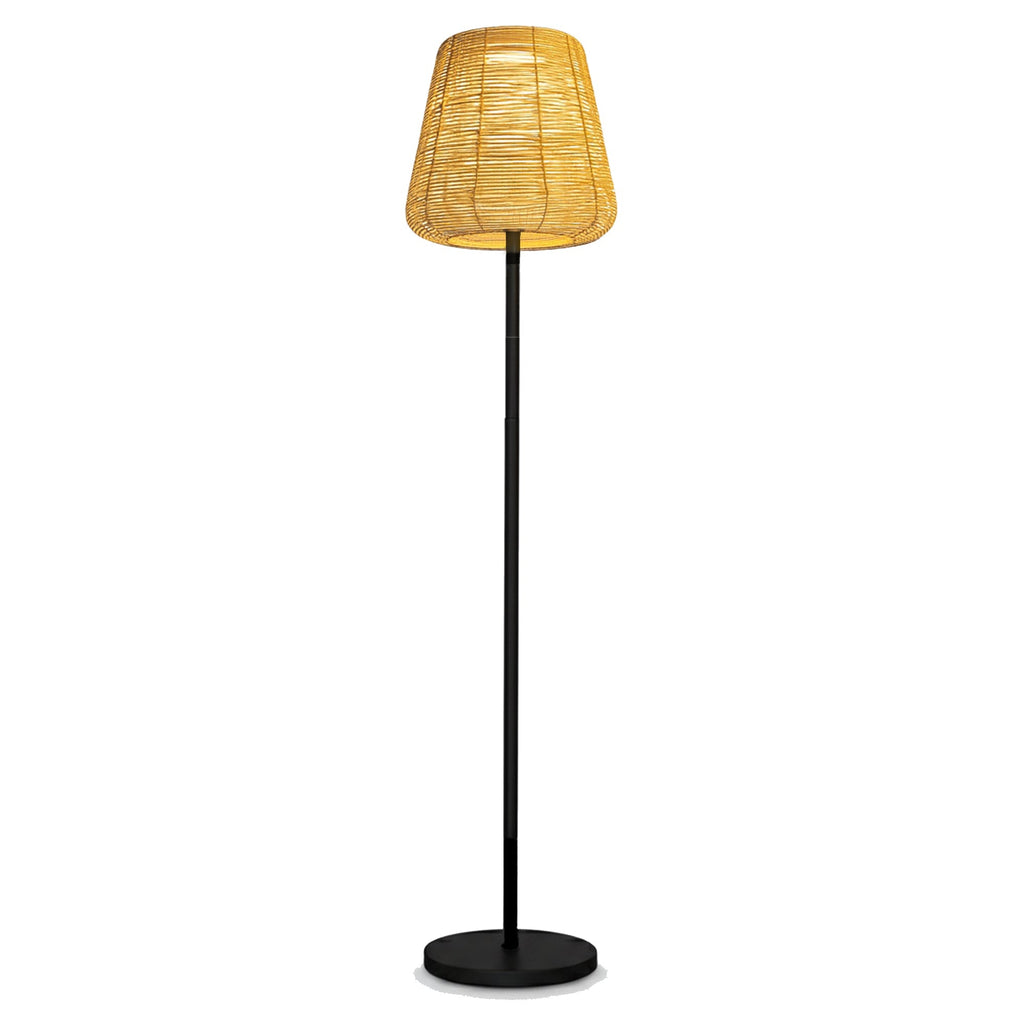 Boheme Tall - Lampadaire Solaire - Polyrotin - Marron