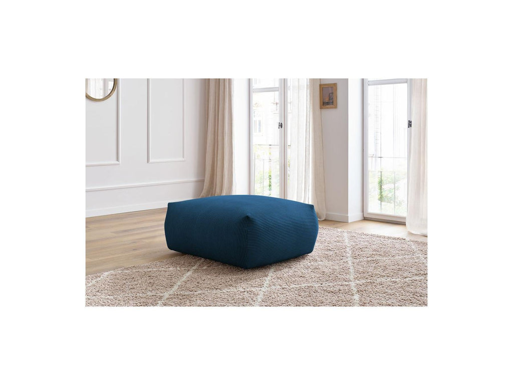 Voltaire - Pouf Carré - Velours Côtelé