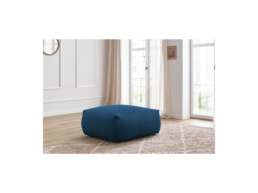 Voltaire - Pouf Carré - Velours Côtelé