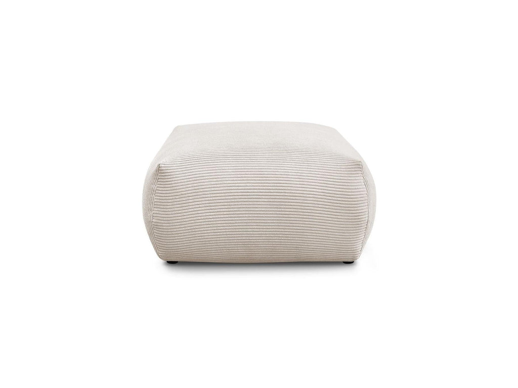 Voltaire - Pouf Carré - Velours Côtelé