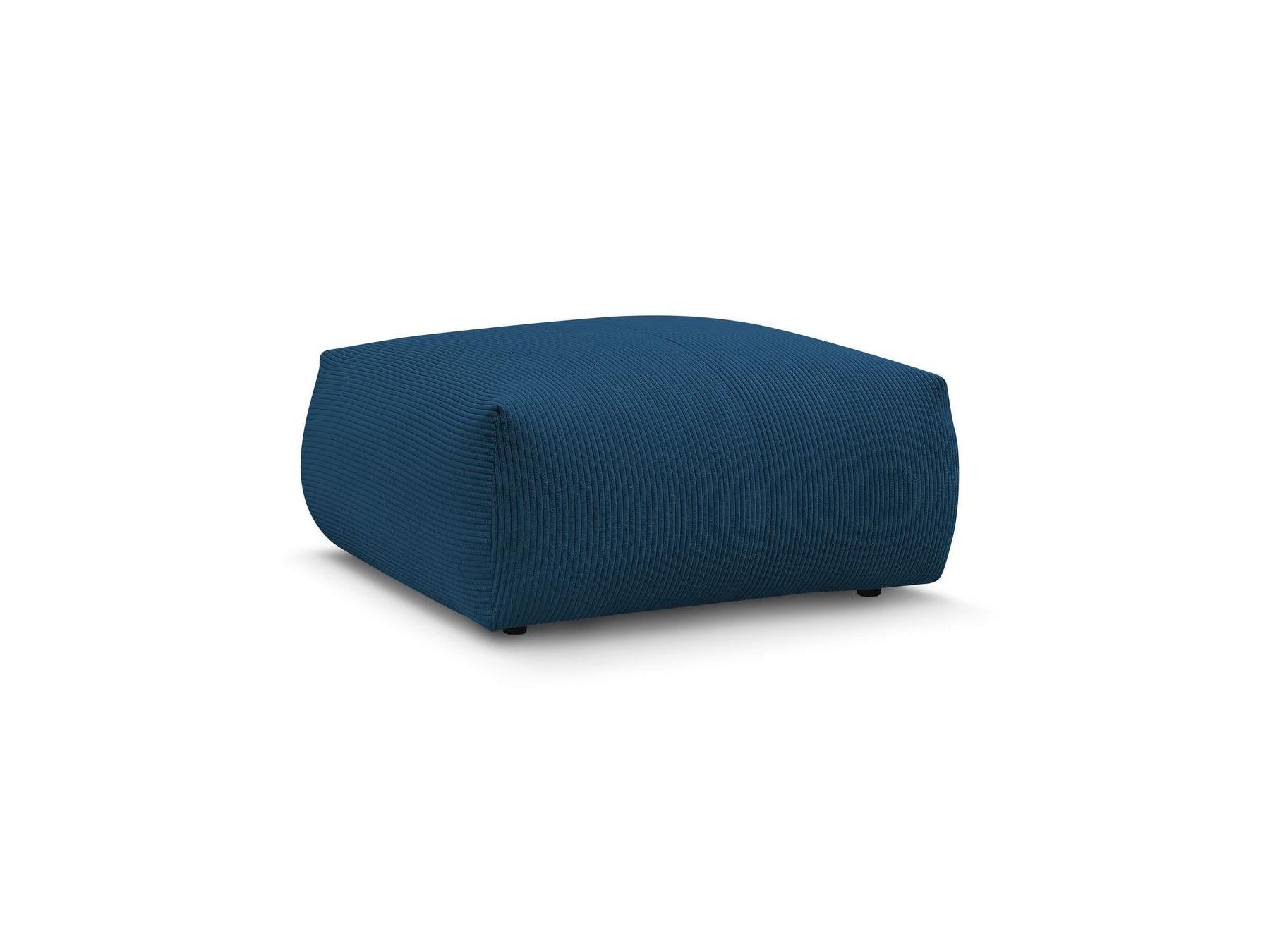Voltaire - Pouf Carré - Velours Côtelé