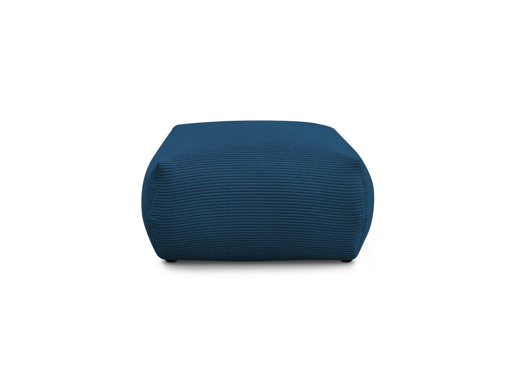 Voltaire - Pouf Carré - Velours Côtelé