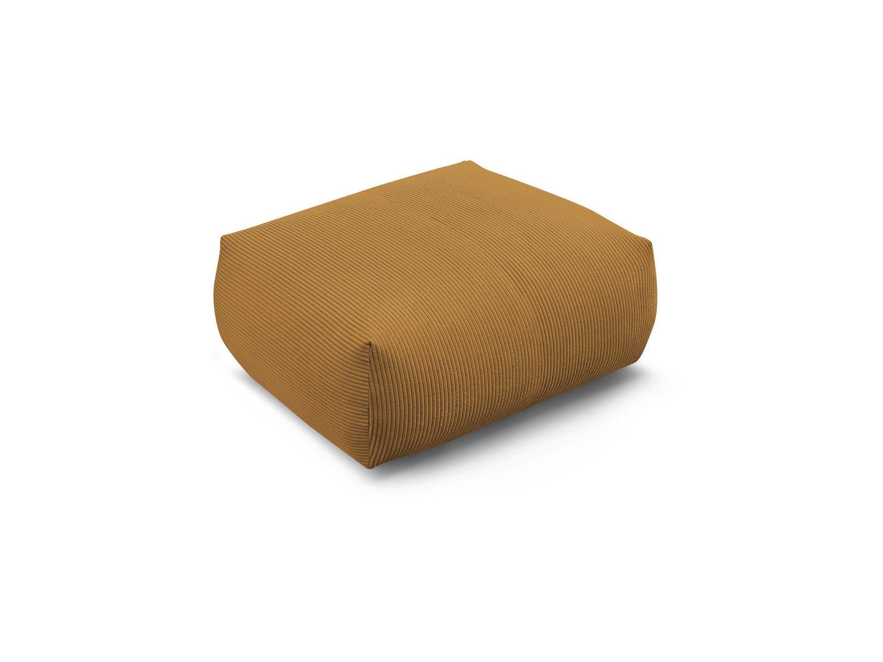Voltaire - Pouf Carré - Velours Côtelé