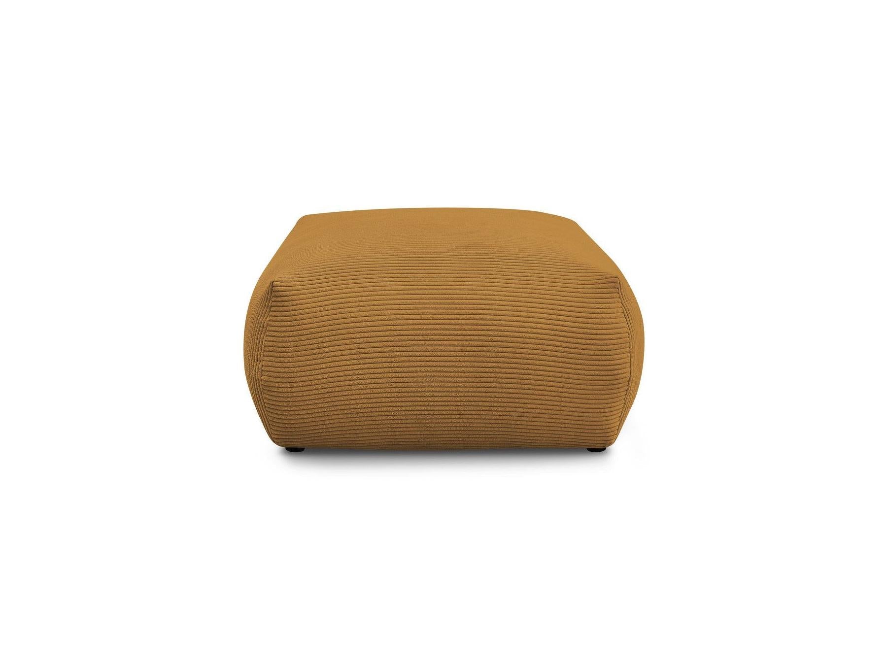 Voltaire - Pouf Carré - Velours Côtelé