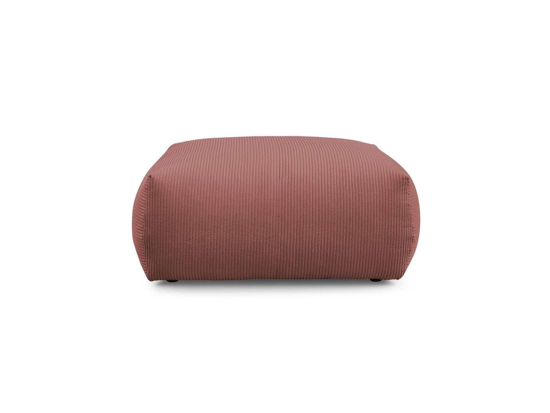 Voltaire - Pouf Carré - Velours Côtelé