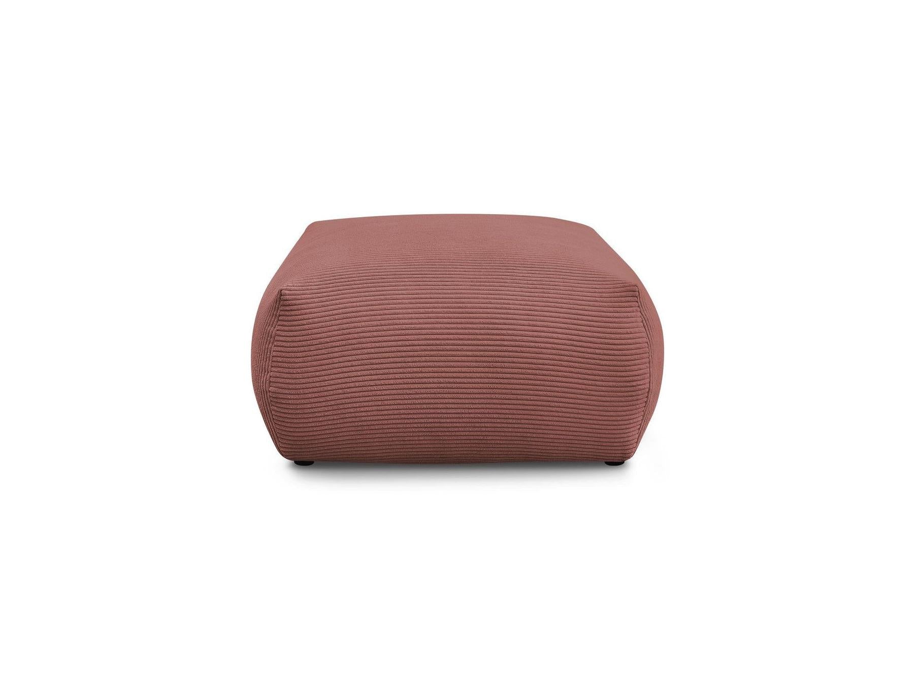 Voltaire - Pouf Carré - Velours Côtelé