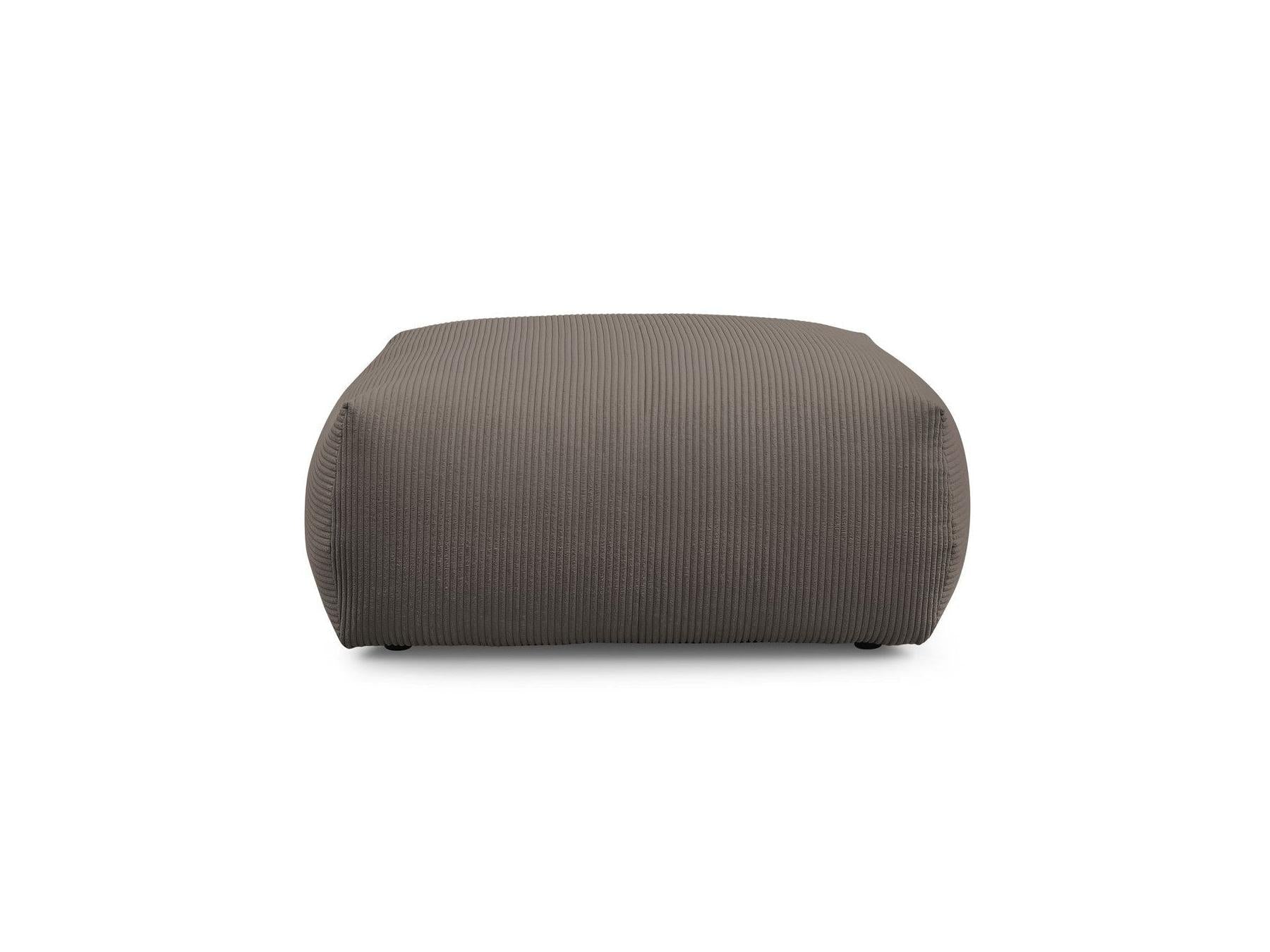 Voltaire - Pouf Carré - Velours Côtelé