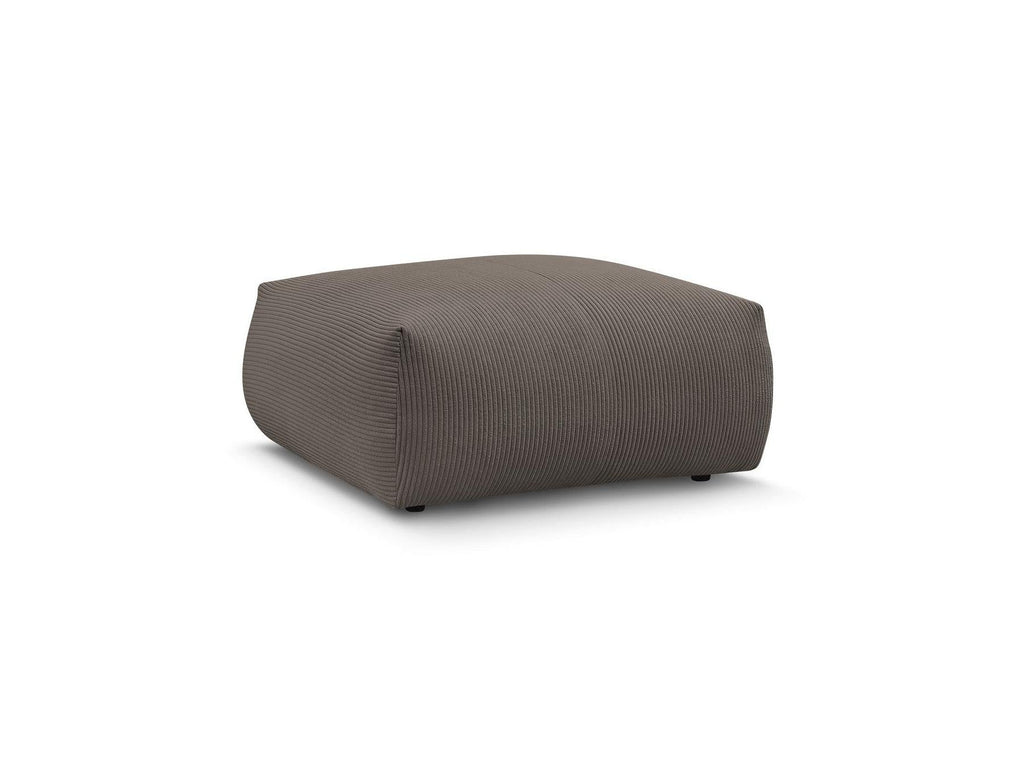 Voltaire - Pouf Carré - Velours Côtelé