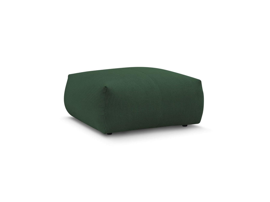 Voltaire - Pouf Carré - Velours Côtelé