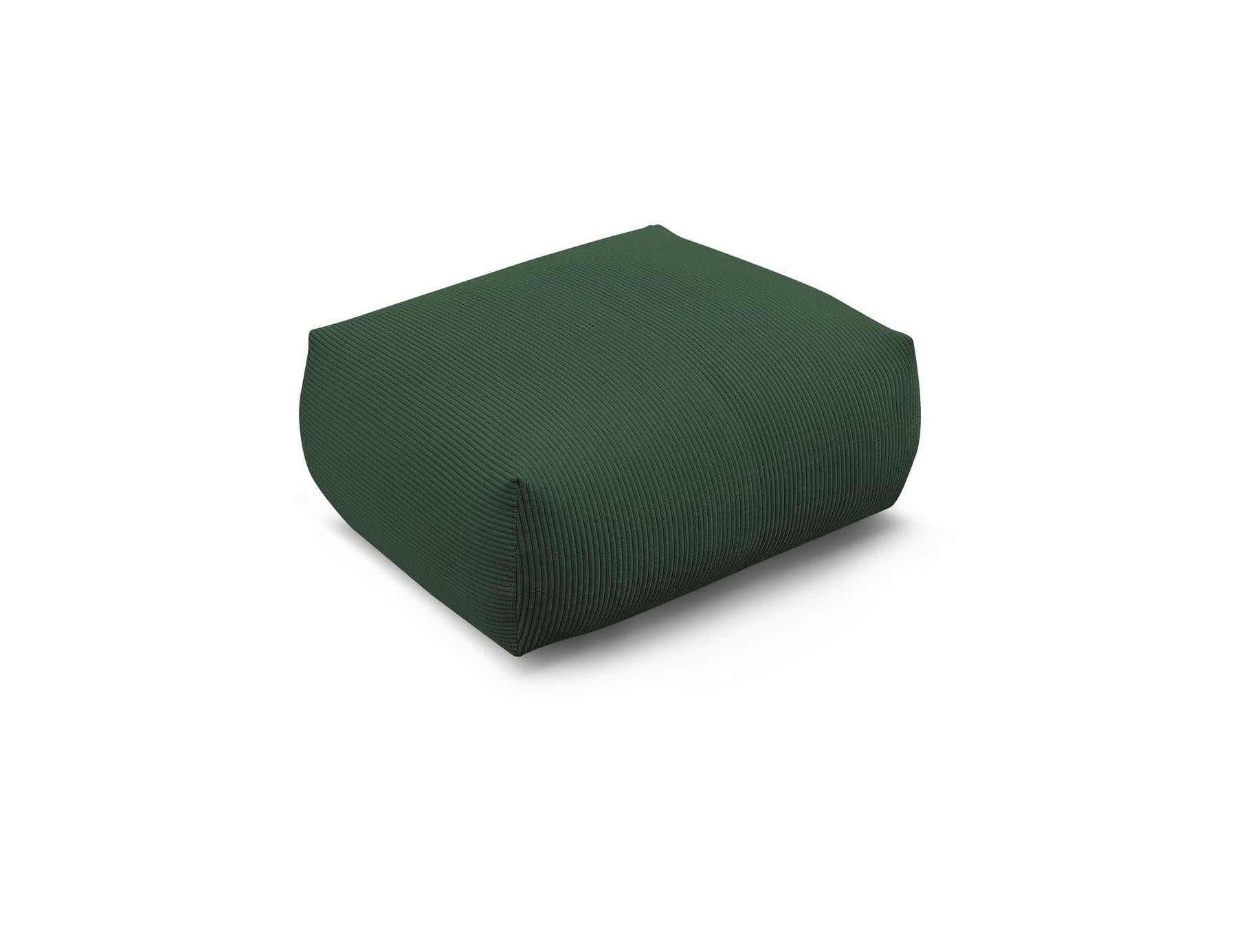 Voltaire - Pouf Carré - Velours Côtelé