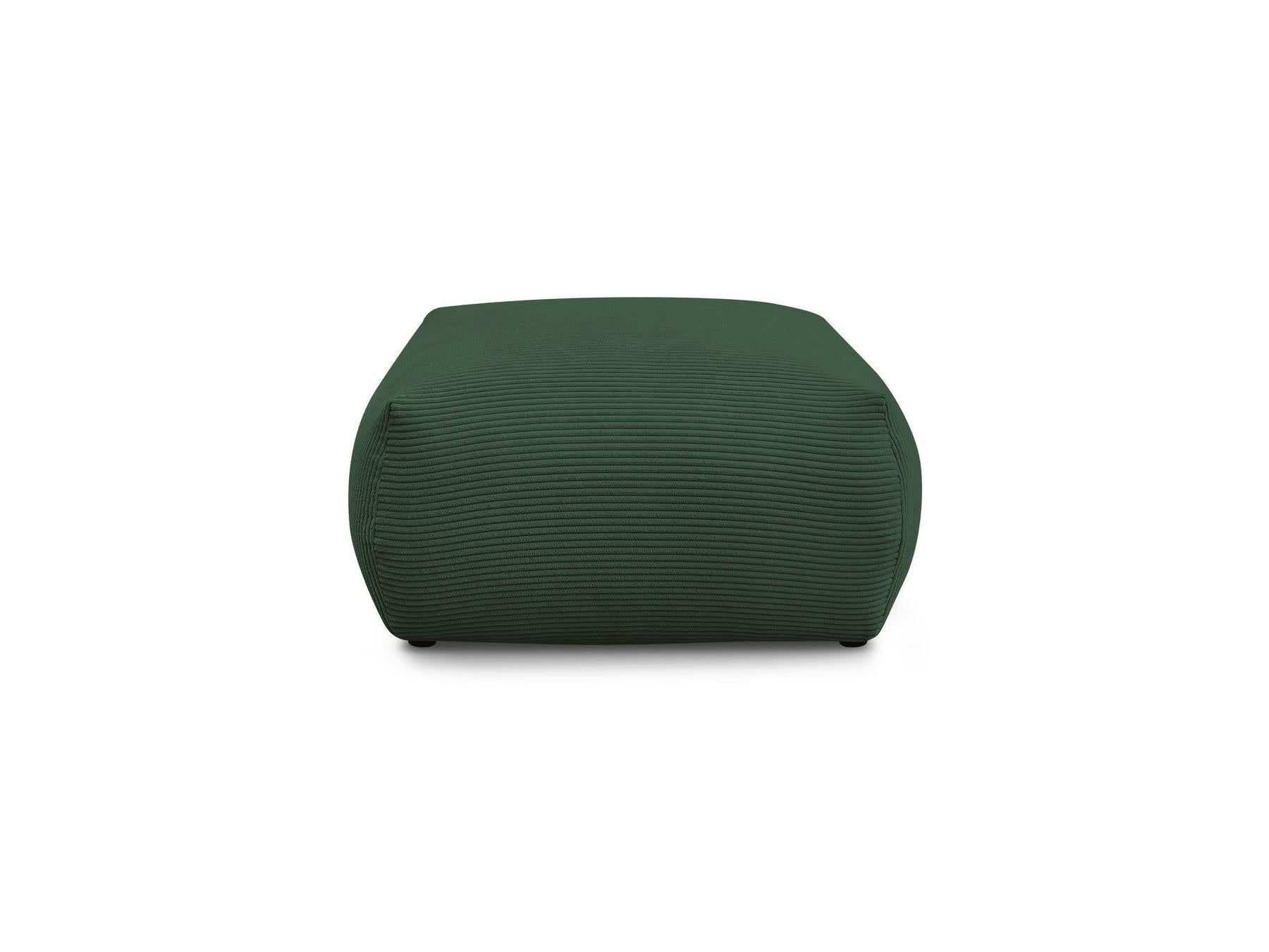 Voltaire - Pouf Carré - Velours Côtelé