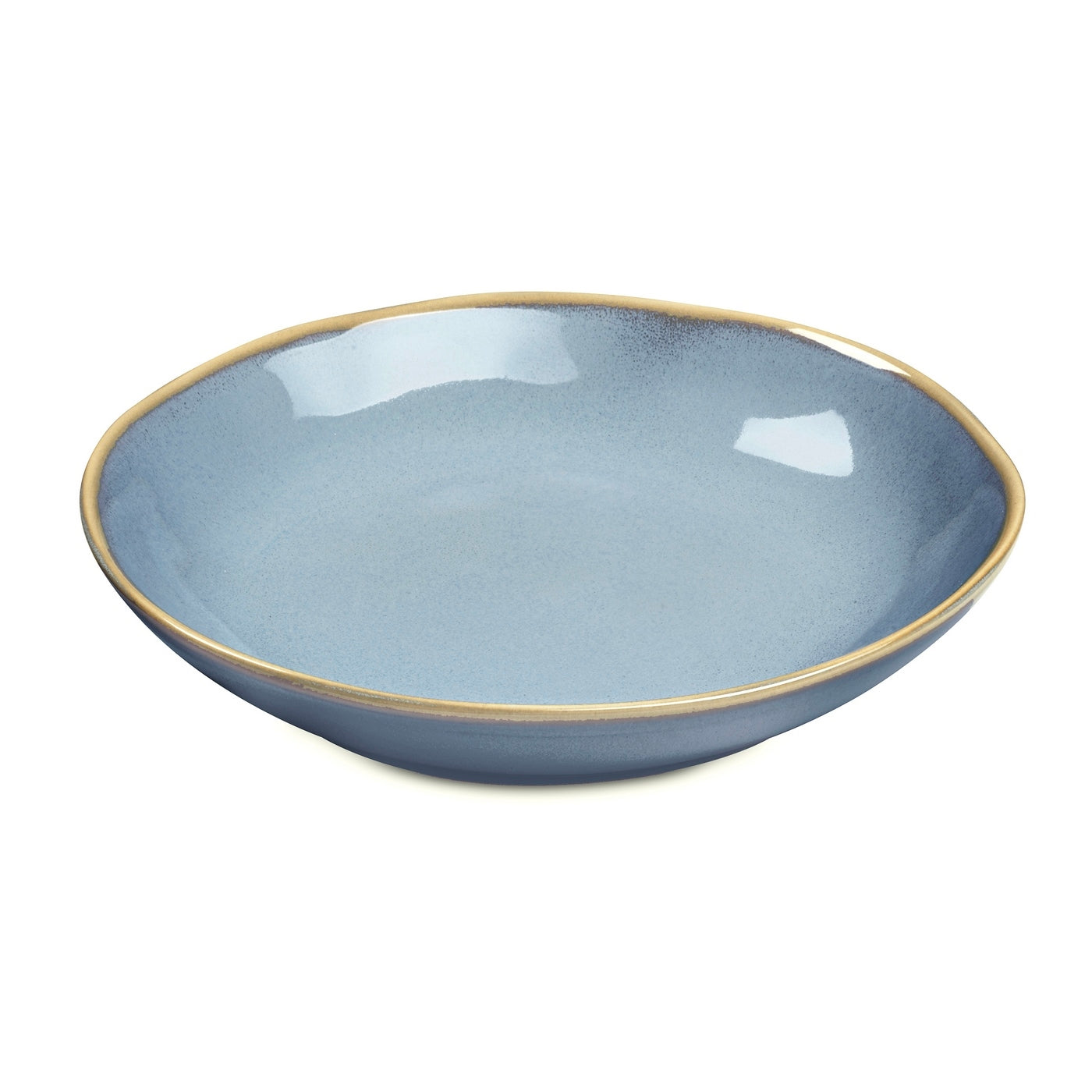 Egée - Service 18 Pièces - Grès - Bleu