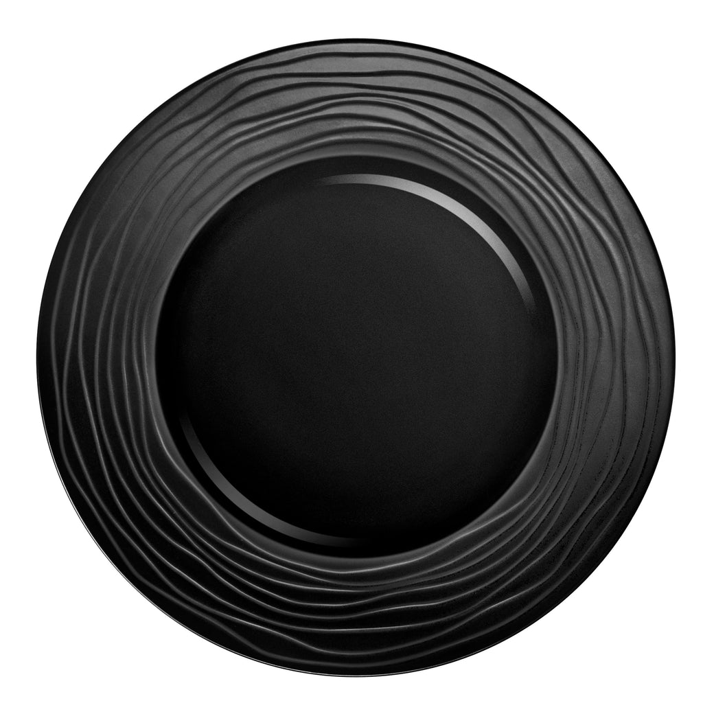 Aventure Noir - Set Gâteau 14 Pièces - Grès/Acier Inoxydable - Noir