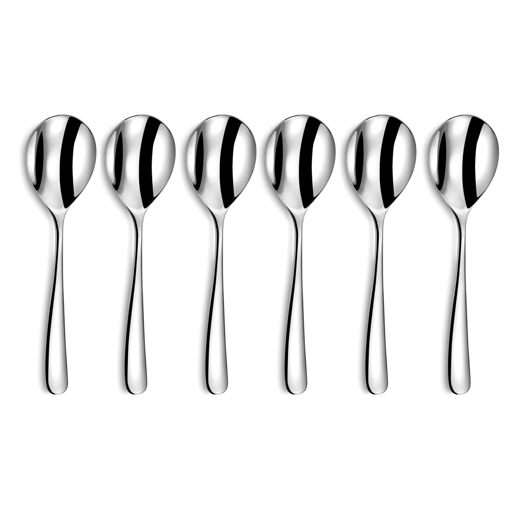 Gourmandine - 6 Cuillères Gourmandes - Acier Inoxydable - Inox