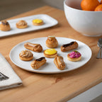 Côme - Plat À Tarte 30 Cm - Porcelaine - Blanc