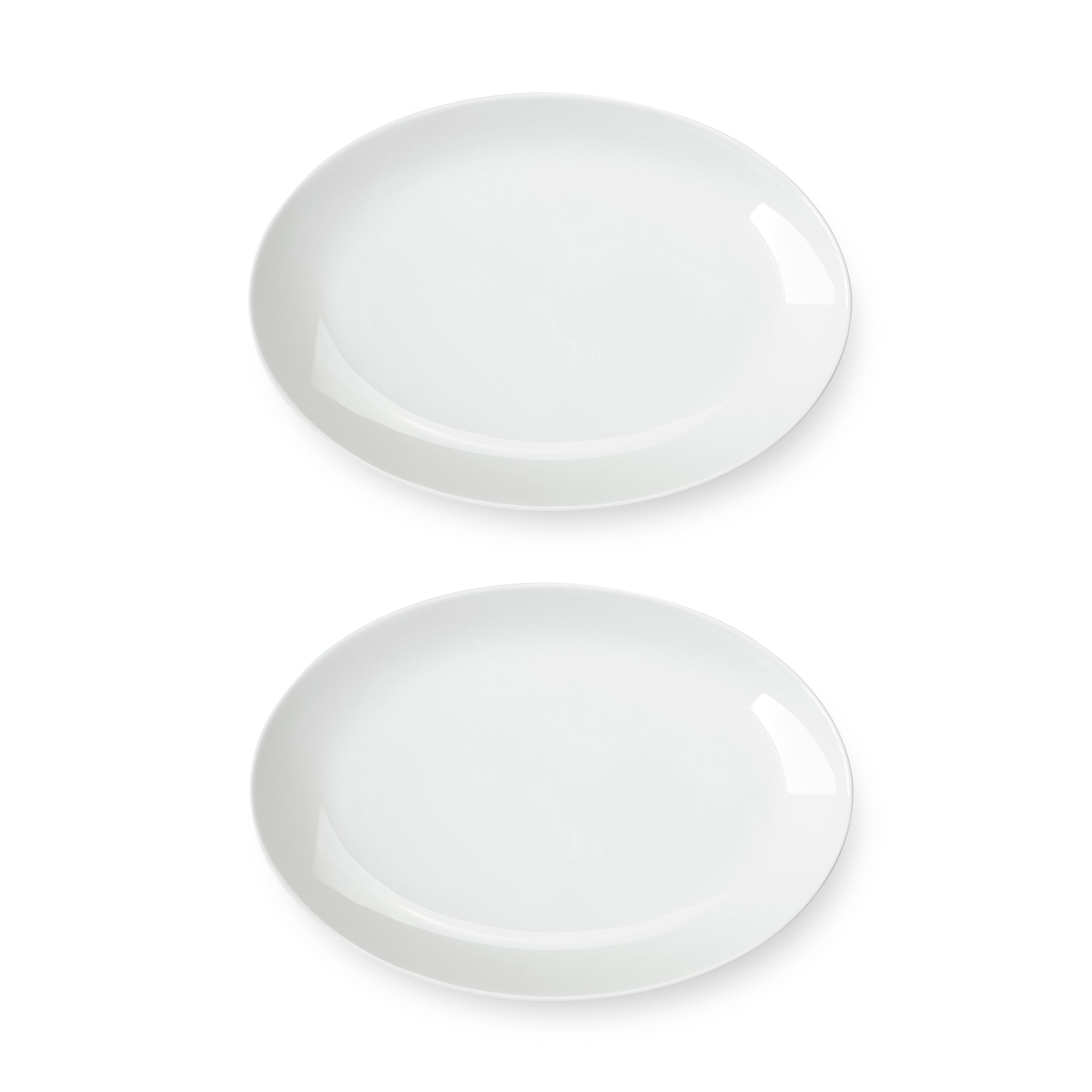 Côme - 2 Raviers 26X15Cm - Porcelaine - Blanc