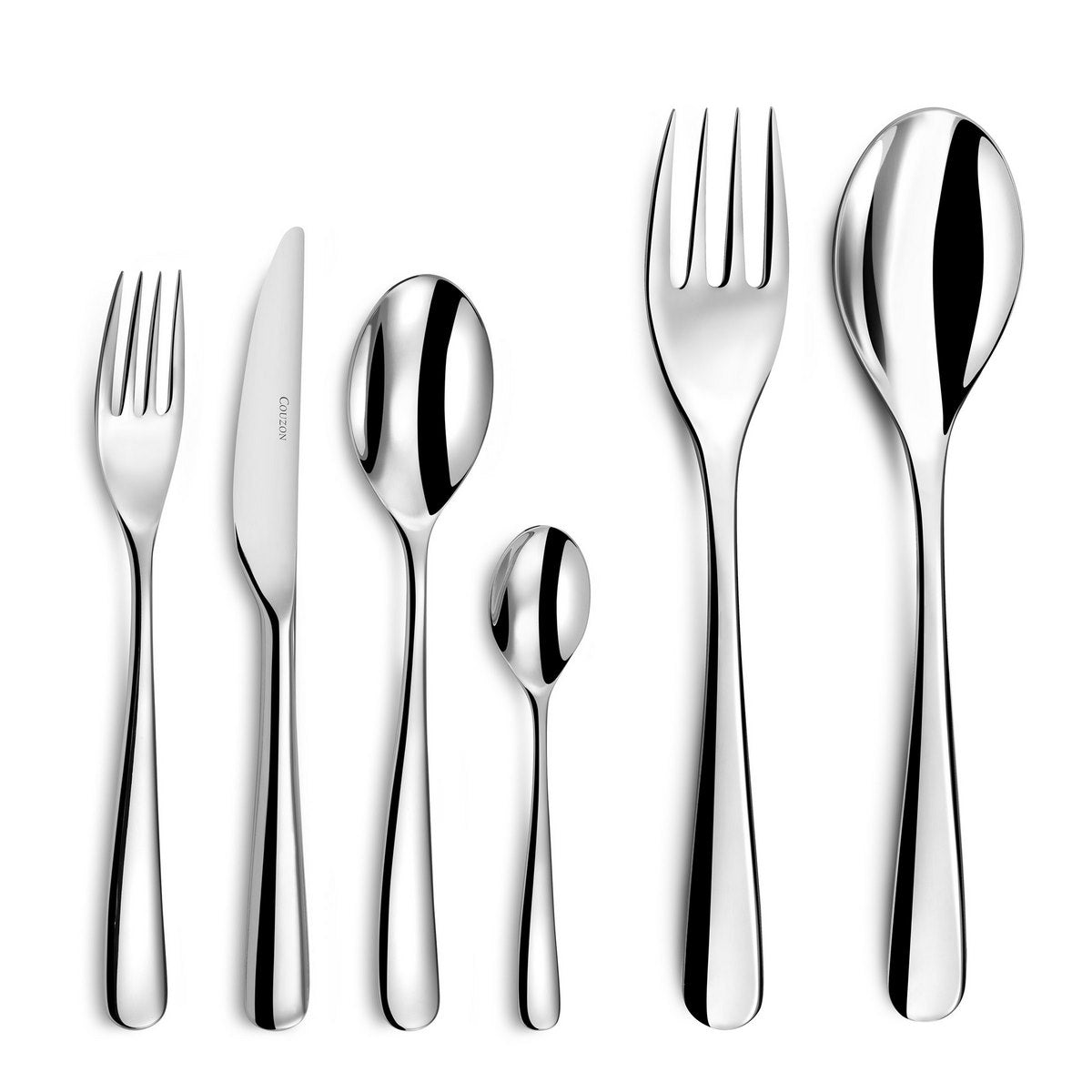 Alpha - Ménagère 50 Pièces - Acier Inoxydable - Inox