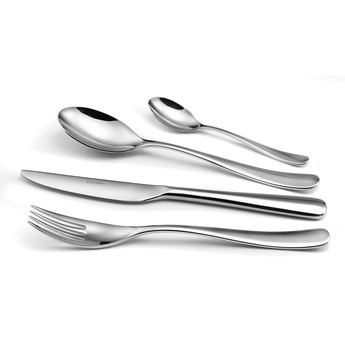 Alpha - Ménagère 50 Pièces - Acier Inoxydable - Inox