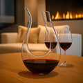 Cygn - Carafe 1 L - Verre Soufflé Bouche - Translucide