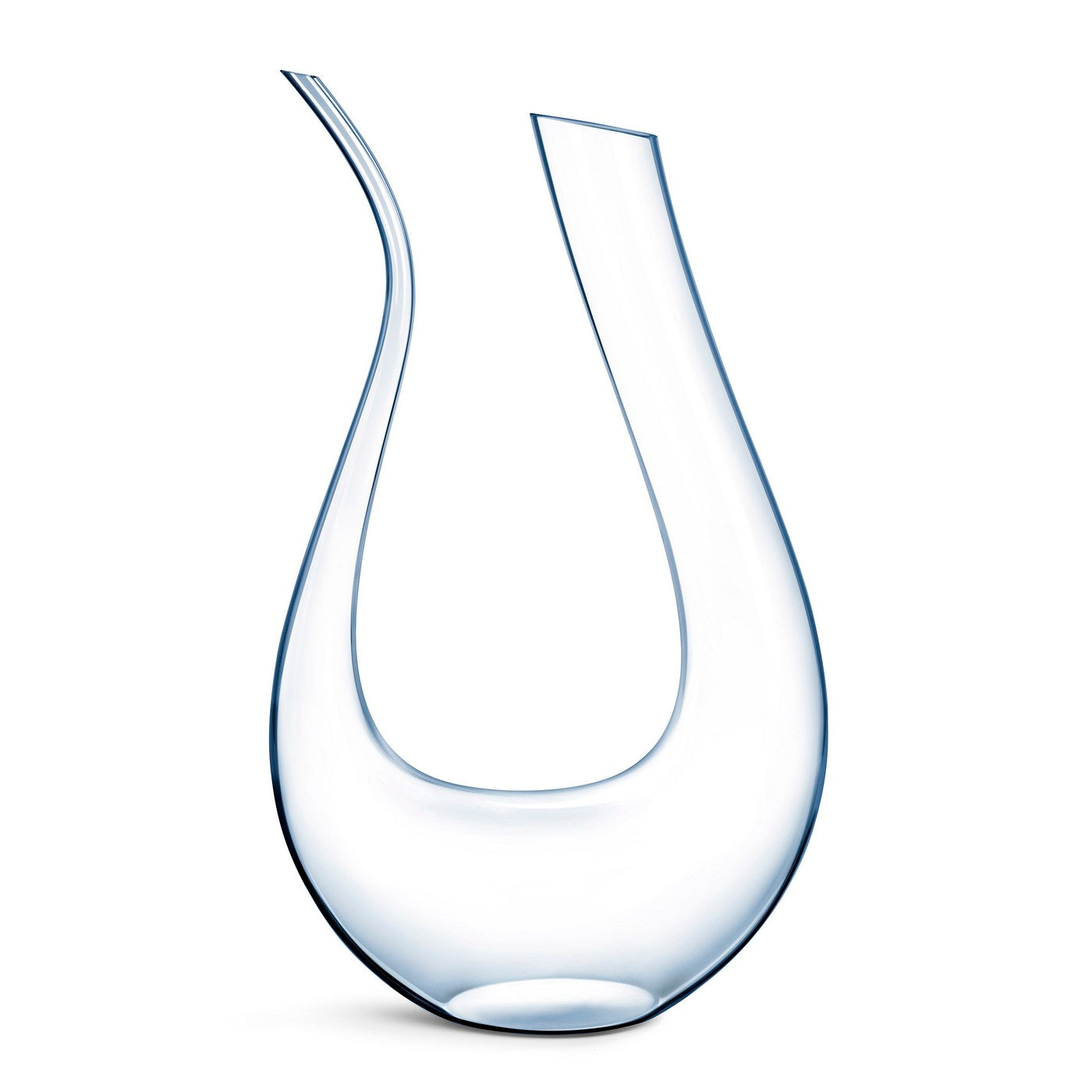 Cygn - Carafe 1 L - Verre Soufflé Bouche - Translucide