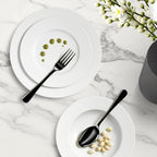 Linus - Service 18 Pièces - Porcelaine - Blanc