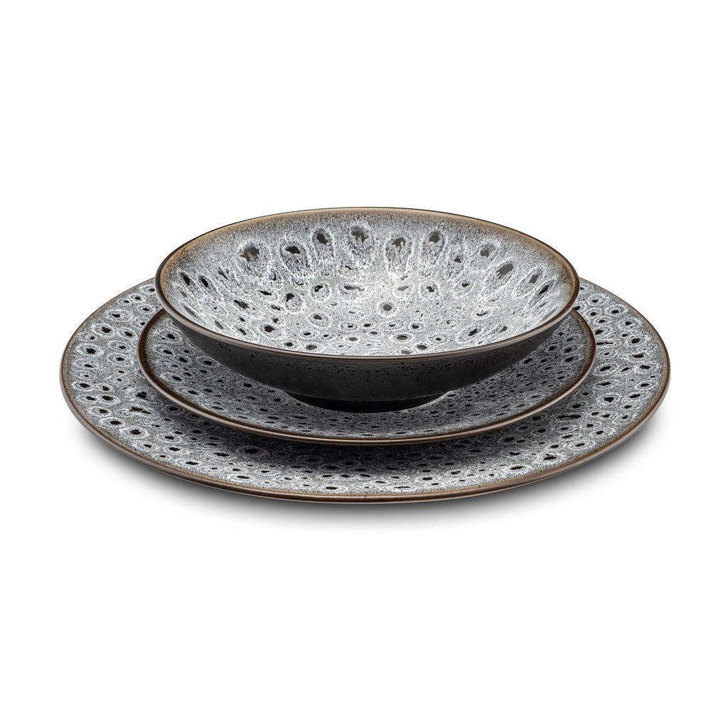 Néo - Service 18 Pièces - Grès - Gris