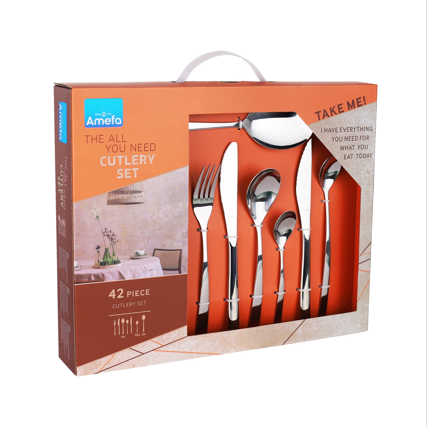 Vesta - Coffret Cadeau 42 Pièces - Acier Inoxydable - Inox