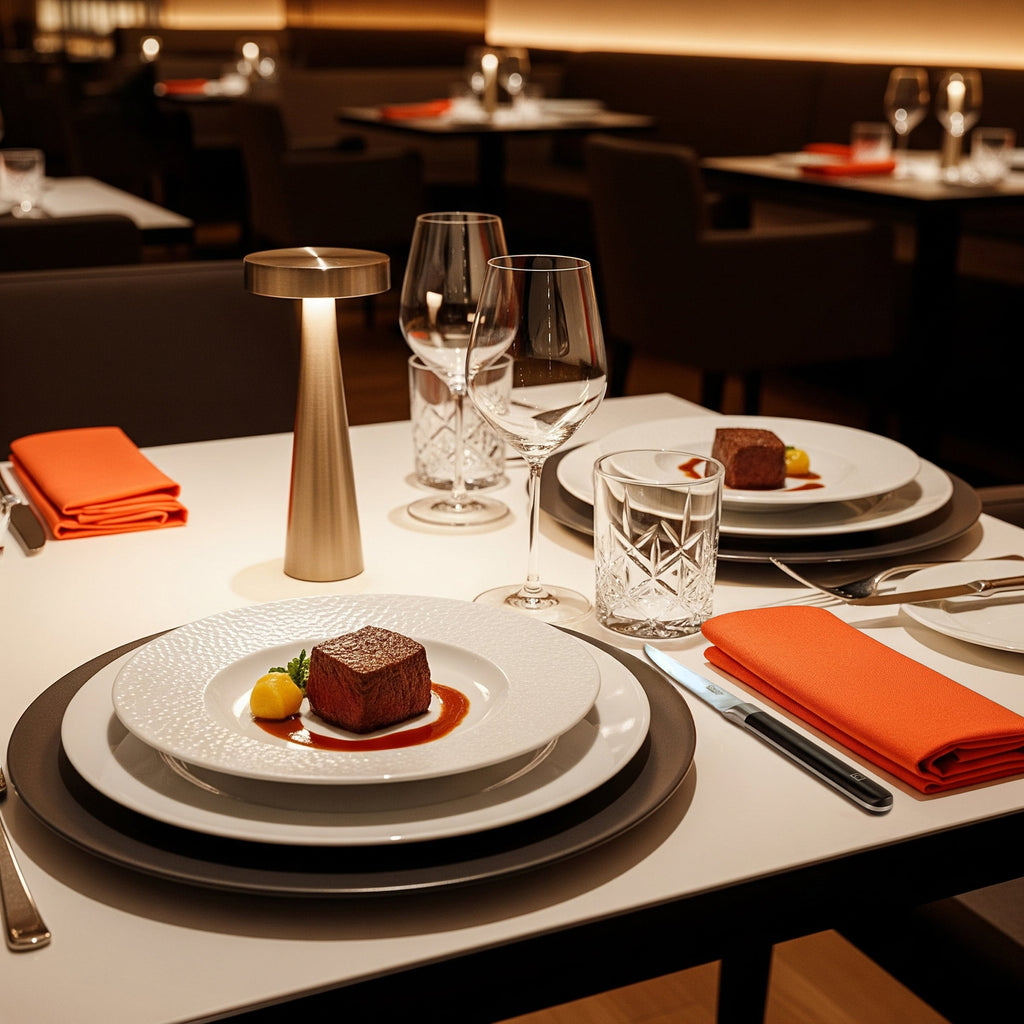 Kasaro - Set 6 Couteaux Steak - Acier Molybdène-Vanadium X50Crmov15 - Noir