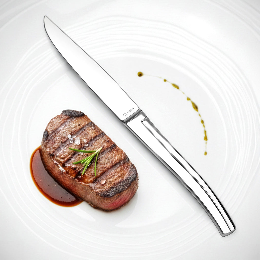 Aladin - Set 6 Couteaux Steak - Acier Inoxydable - Inox