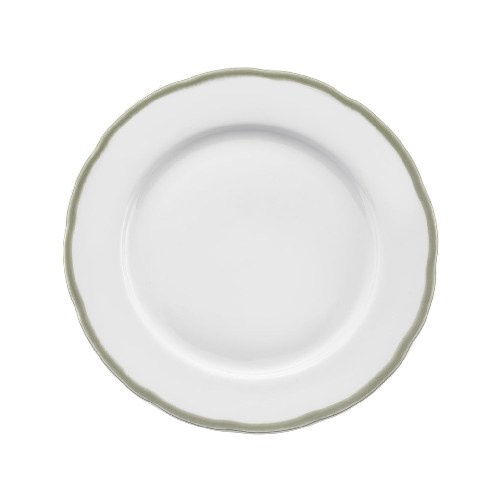 Scala Vert - Service 18 Pièces - Porcelaine - Blanc/Vert