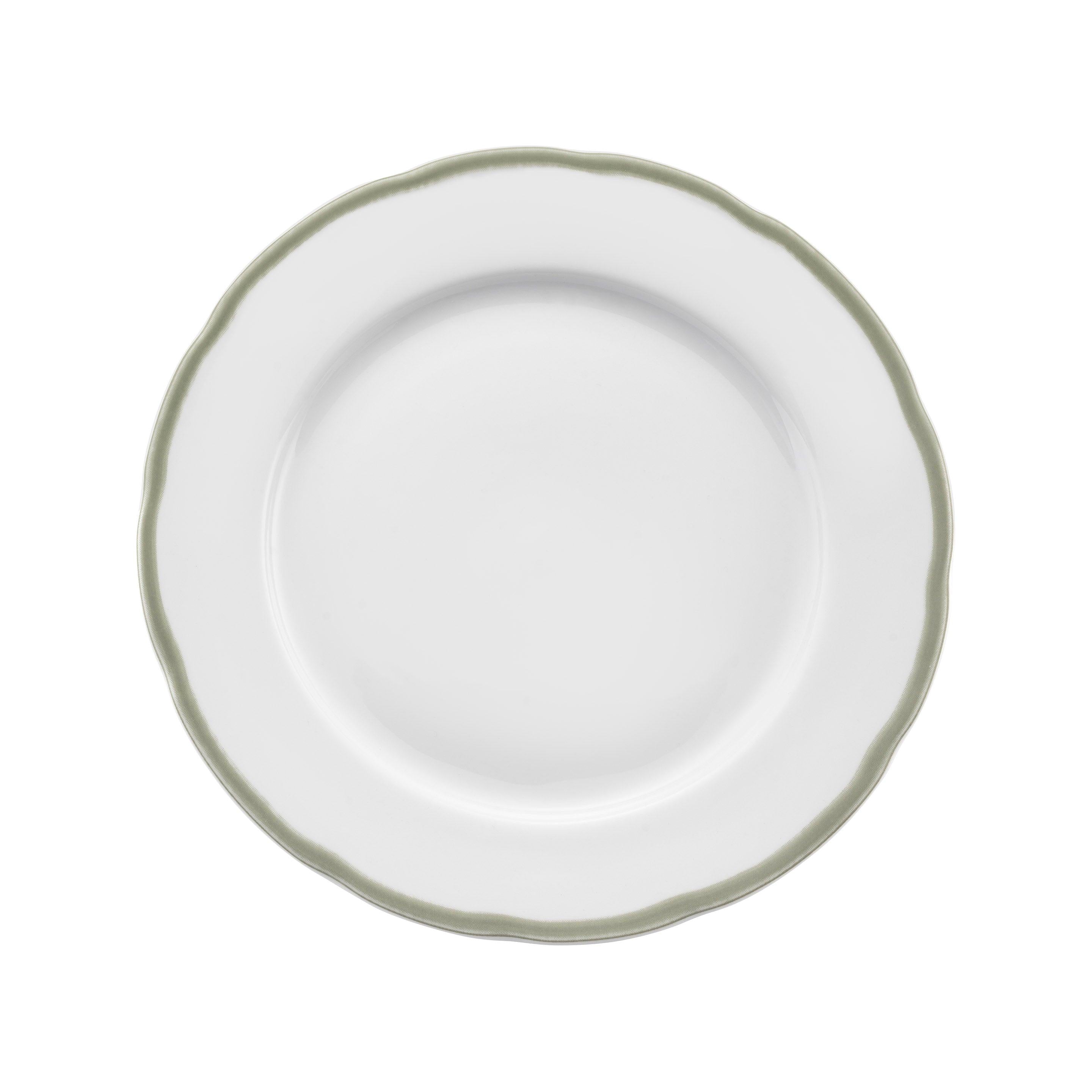 Scala Vert - Service 18 Pièces - Porcelaine - Blanc/Vert