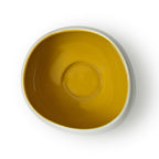 Kyma - 6 Coupelles 14cm - Porcelaine - Jaune Argan
