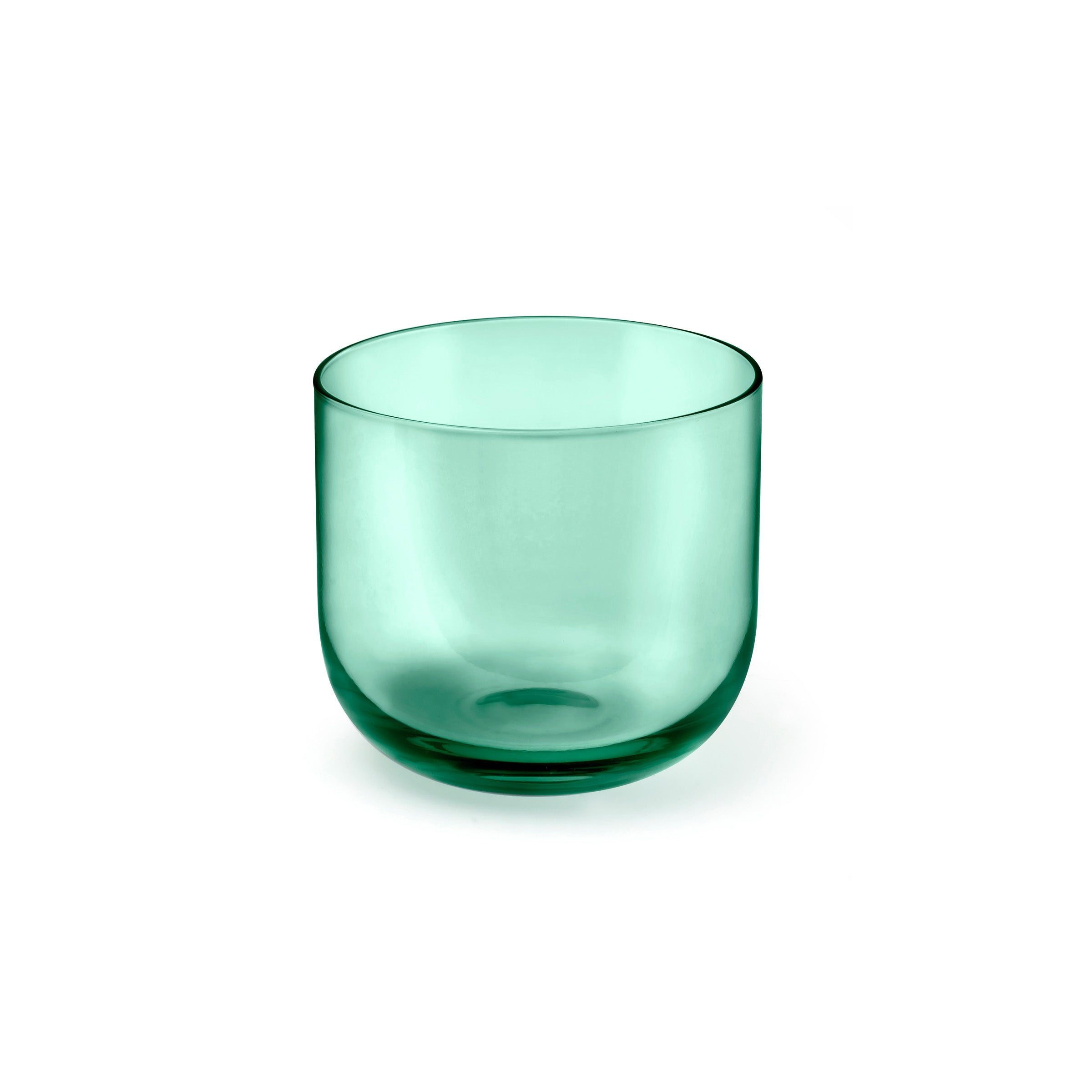 Eyden - Lot De 4 Gobelets 26 Cl - Verre Soufflé Bouche - Vert