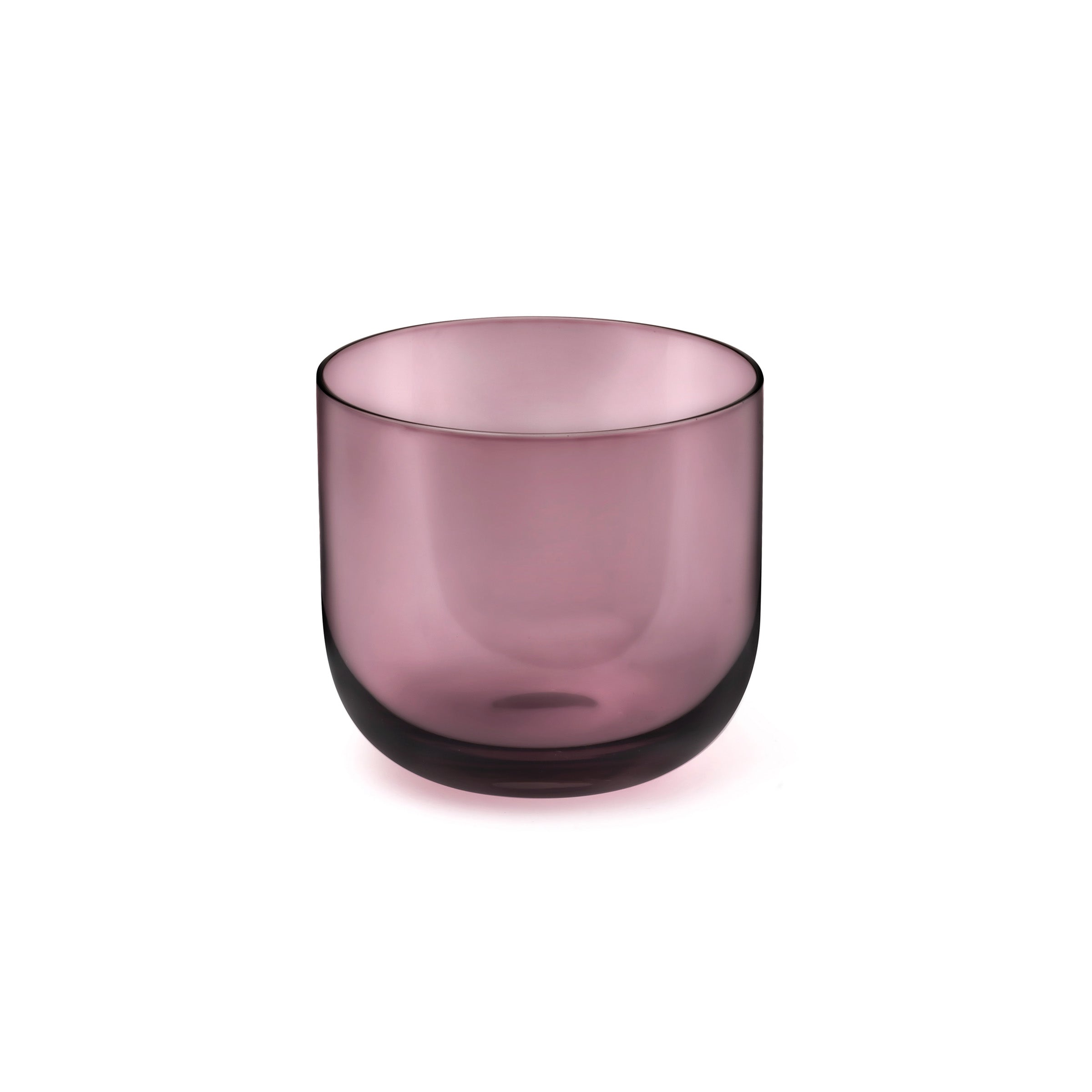 Eyden - Lot De 4 Gobelets 26 Cl - Verre Soufflé Bouche - Rose