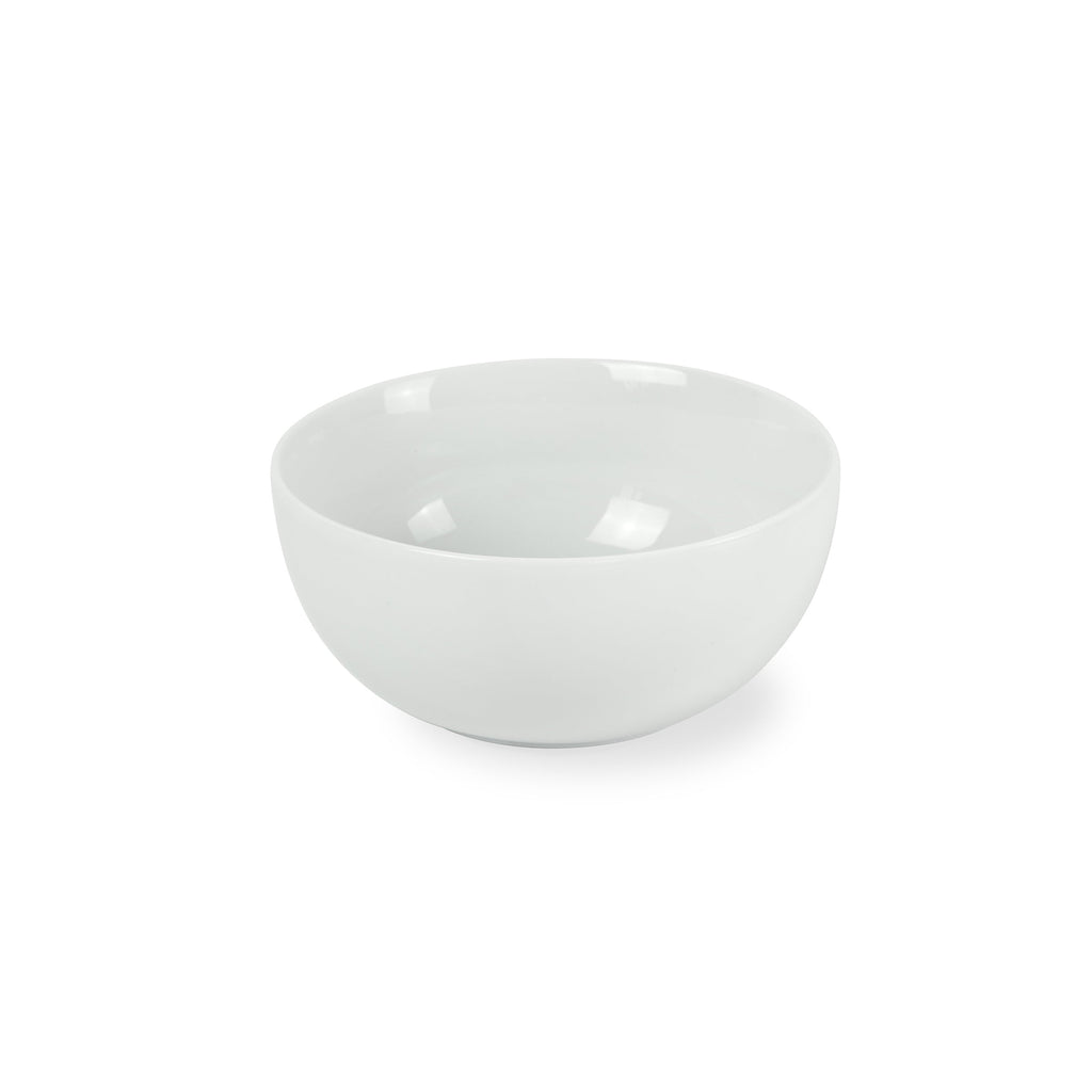 Côme - 6 Bols Petit Déjeuner - Porcelaine - Blanc